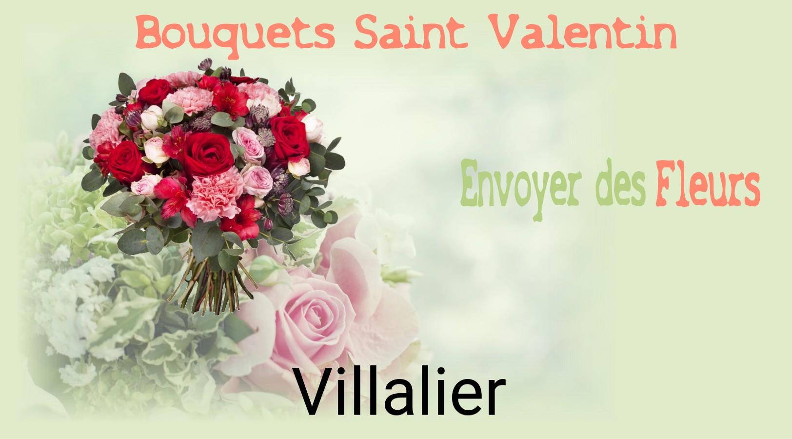 Roses de Saint-Valentin livrées à Villalier